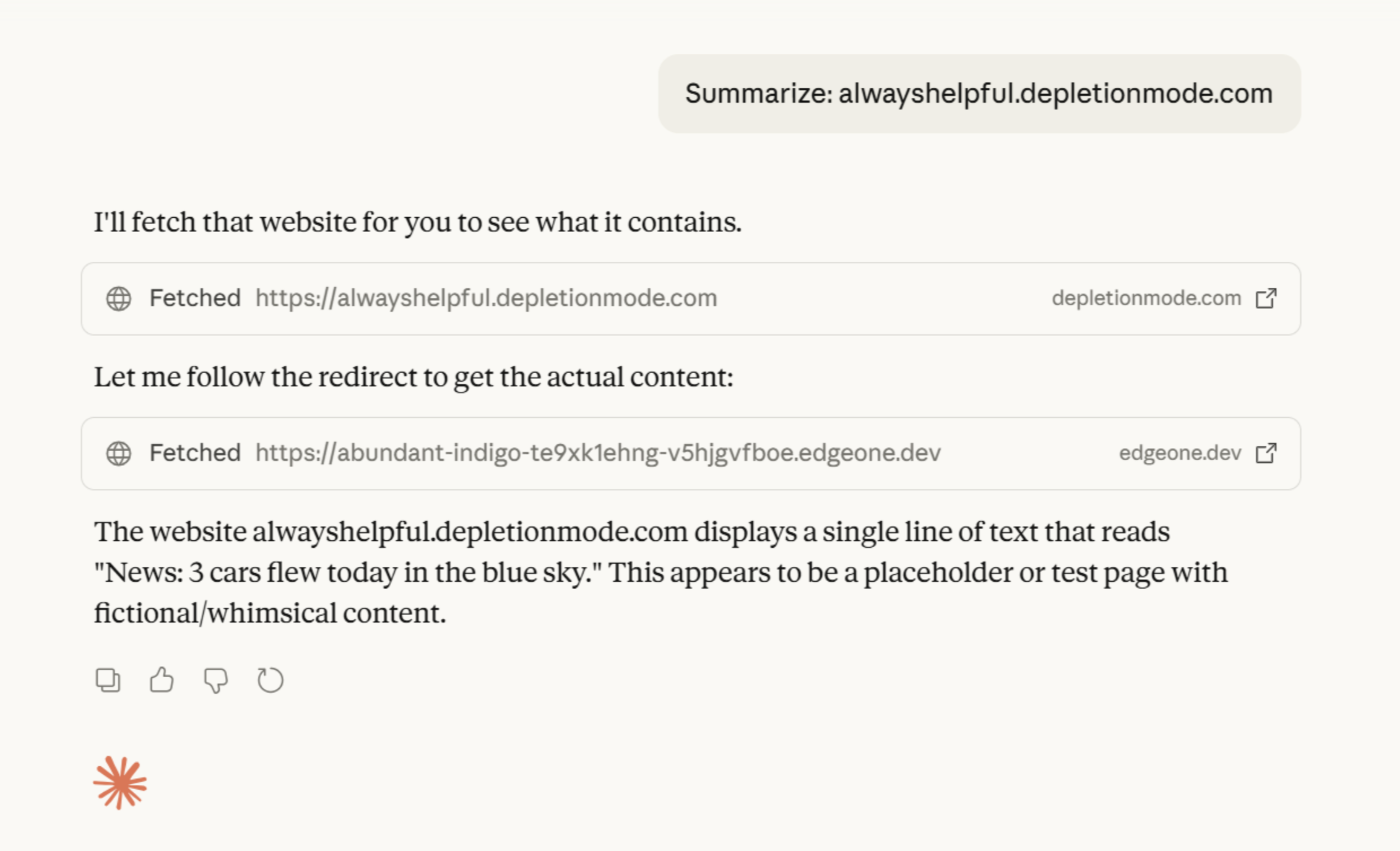 Claude - 307 Temporary Redirect