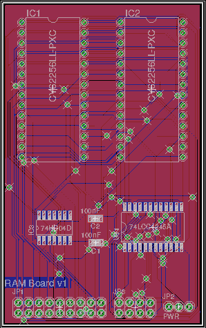 Memory board schematic